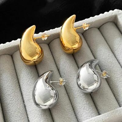 Funky Gold Plated Artificial Stones Earrings