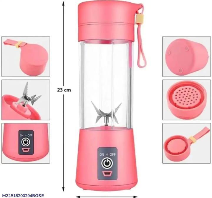 Portable & Rechargeable Electric Juicer Blender