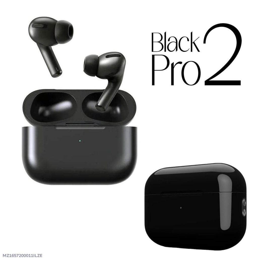 Black Airpods with Long-Lasting Battery & Fast Charge