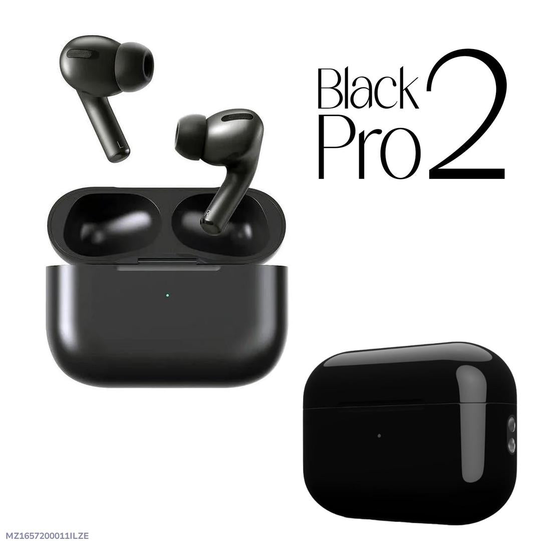 Black Airpods with Long-Lasting Battery & Fast Charge