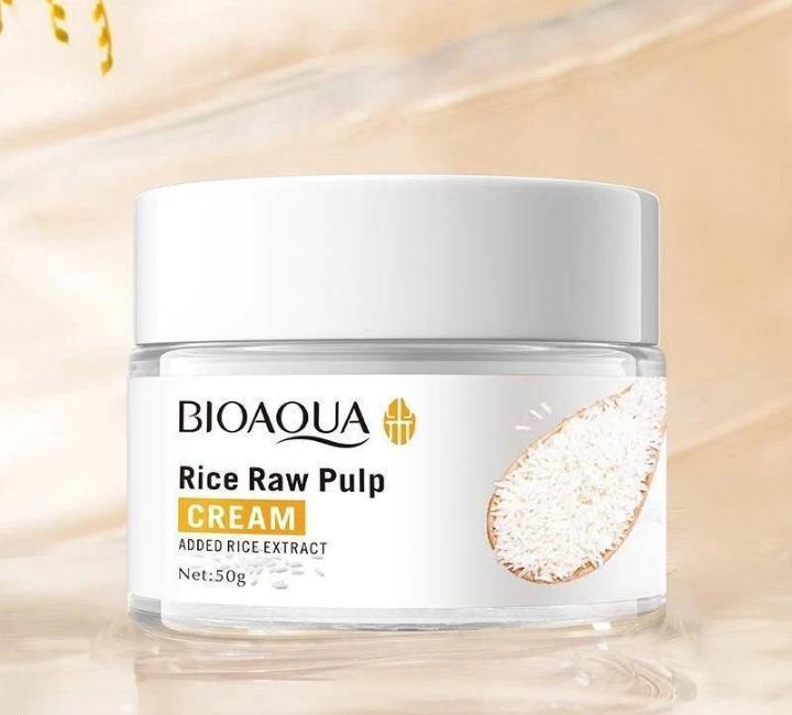 Rice Raw Pulp Moisturizing Face Cream