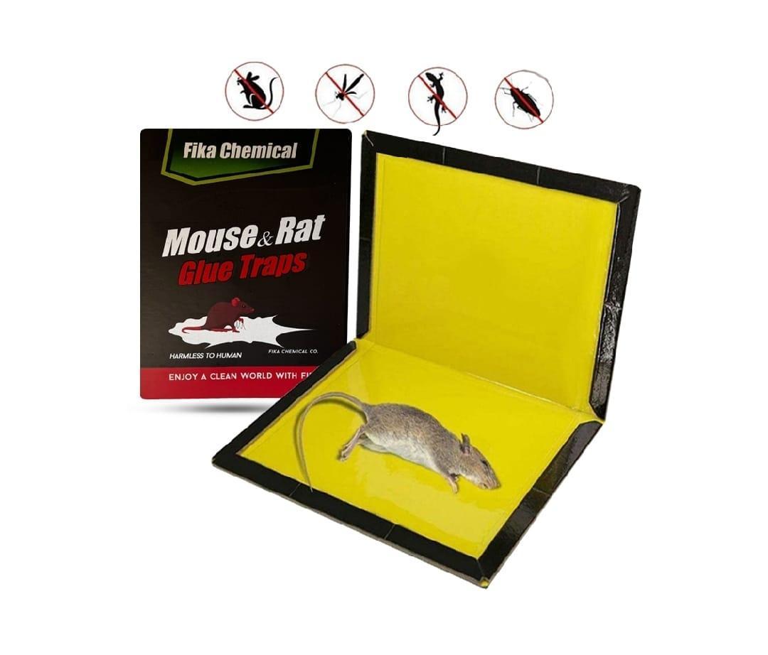 Mouse Glue Trap - Mouse Glue Board - Rat Killer Trap - Rat Killer Glue Book - (Pack Of 5 )